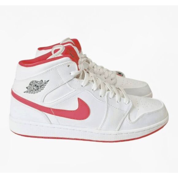 NIKE Air Jordan 1 Retro \'White Gym Red\' Sneakers Size 13 main image 9